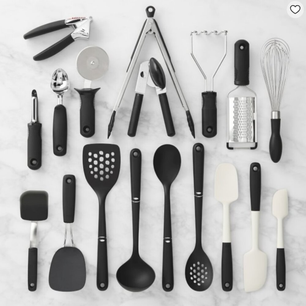 Williams Sonoma OXO Good Grip Utensils Set of 18 Kitchen Tools